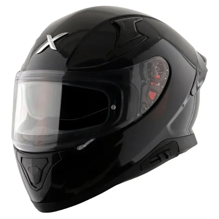 Axor Apex glossy black full face helmet