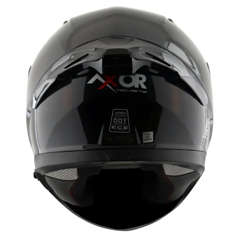 Axor Apex glossy black full face helmet