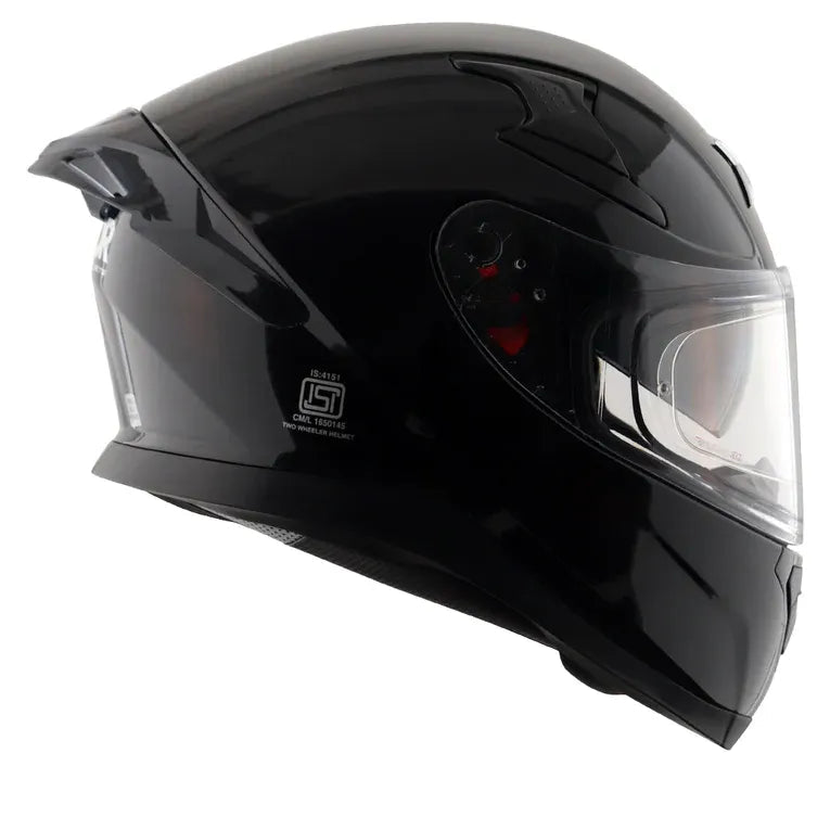 Axor Apex glossy black full face helmet