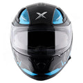 Axor Apex Hunter blue full face helmet
