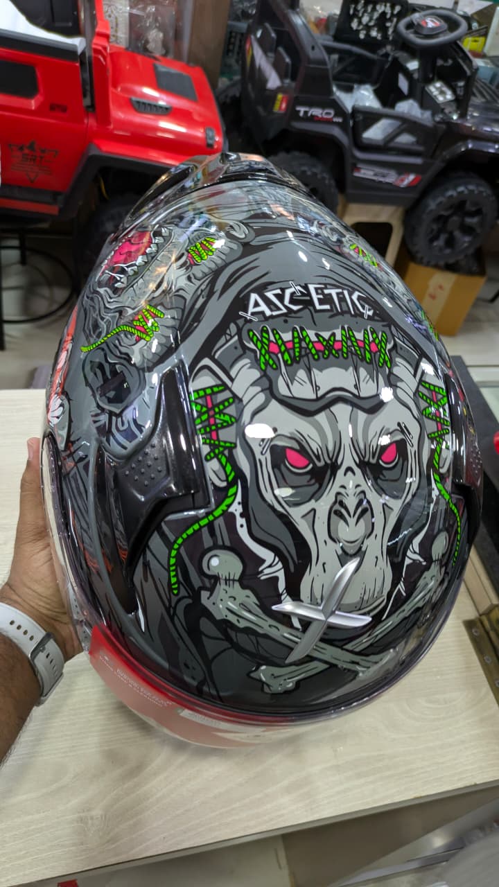 Axor Apex Ascetic grey Full Face Helmet