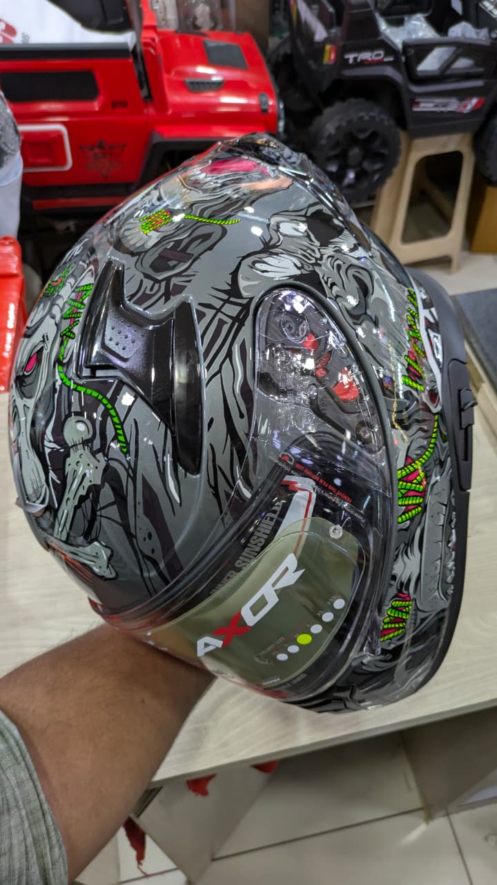 Axor Apex Ascetic grey Full Face Helmet