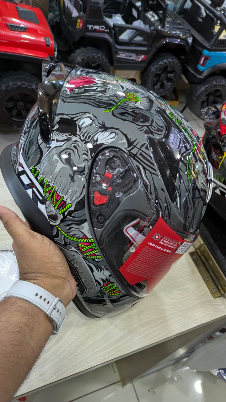 Axor Apex Ascetic grey Full Face Helmet