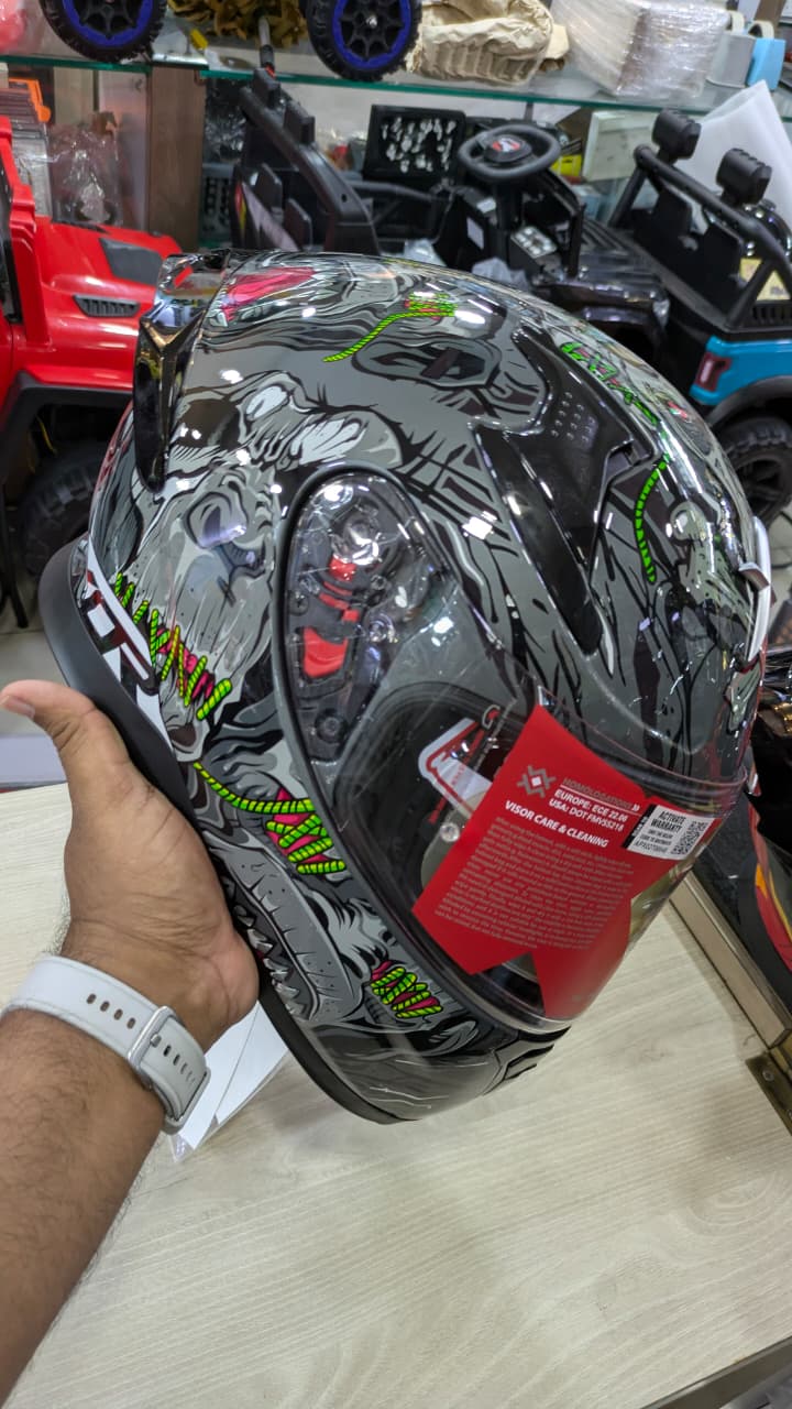 Axor Apex Ascetic grey Full Face Helmet