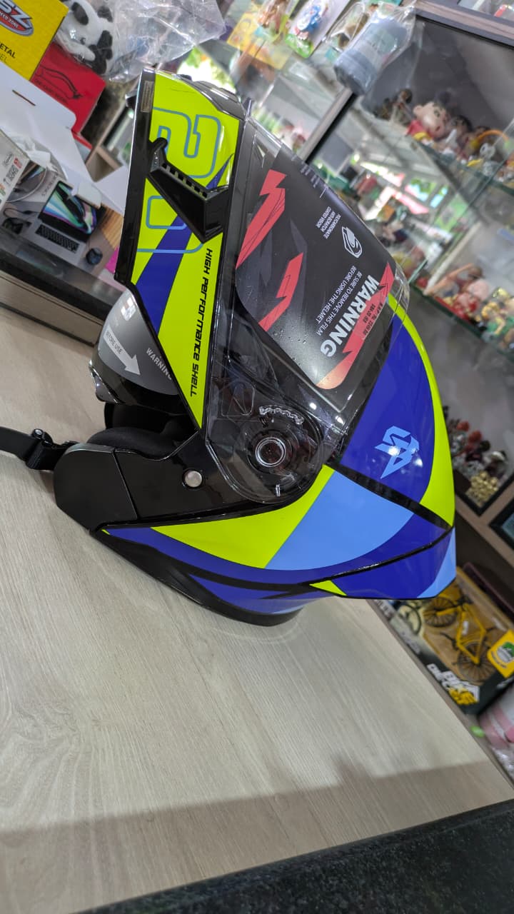 Steelbird sba20 star flip up helmet