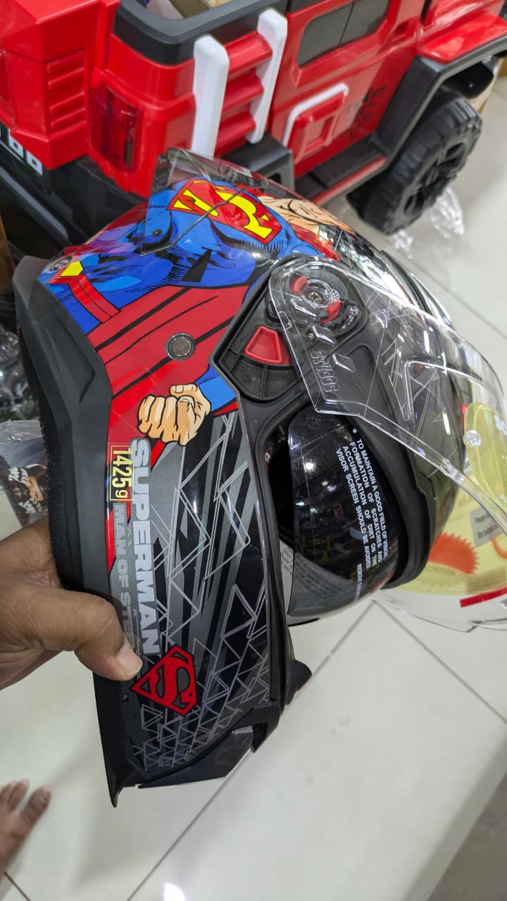 Studds Helios Superman Edition