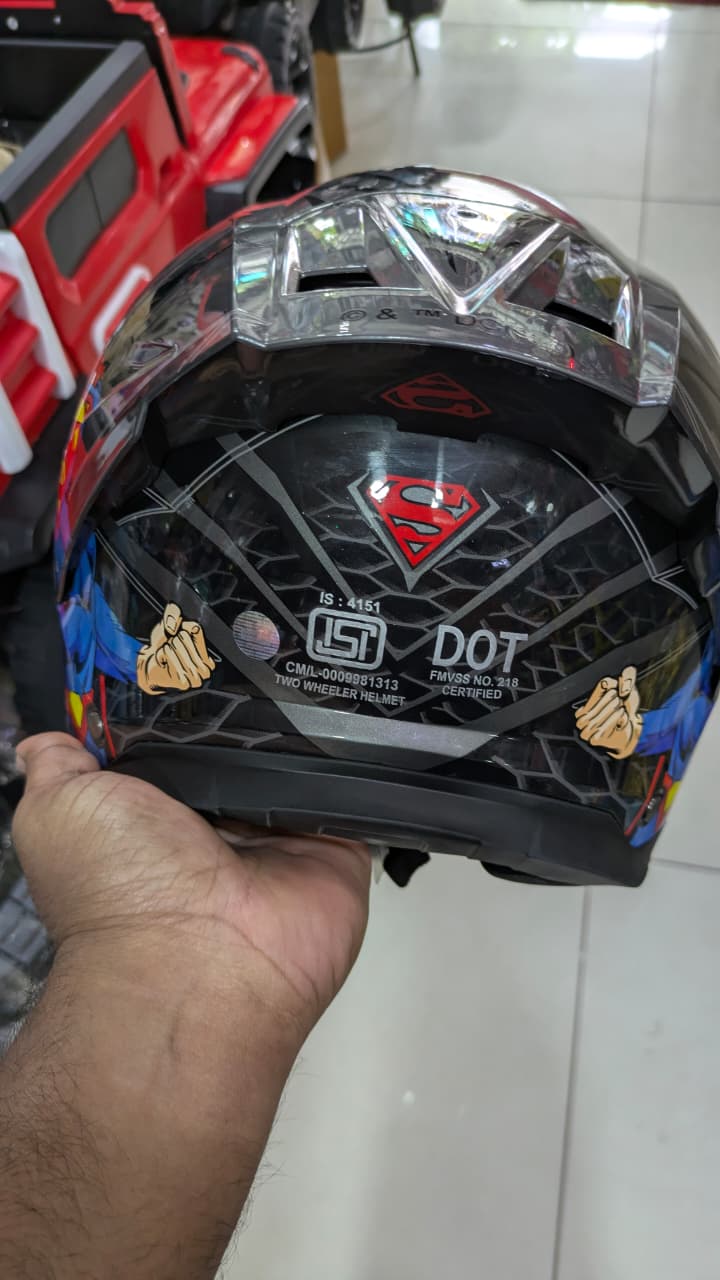 Studds Helios Superman Edition