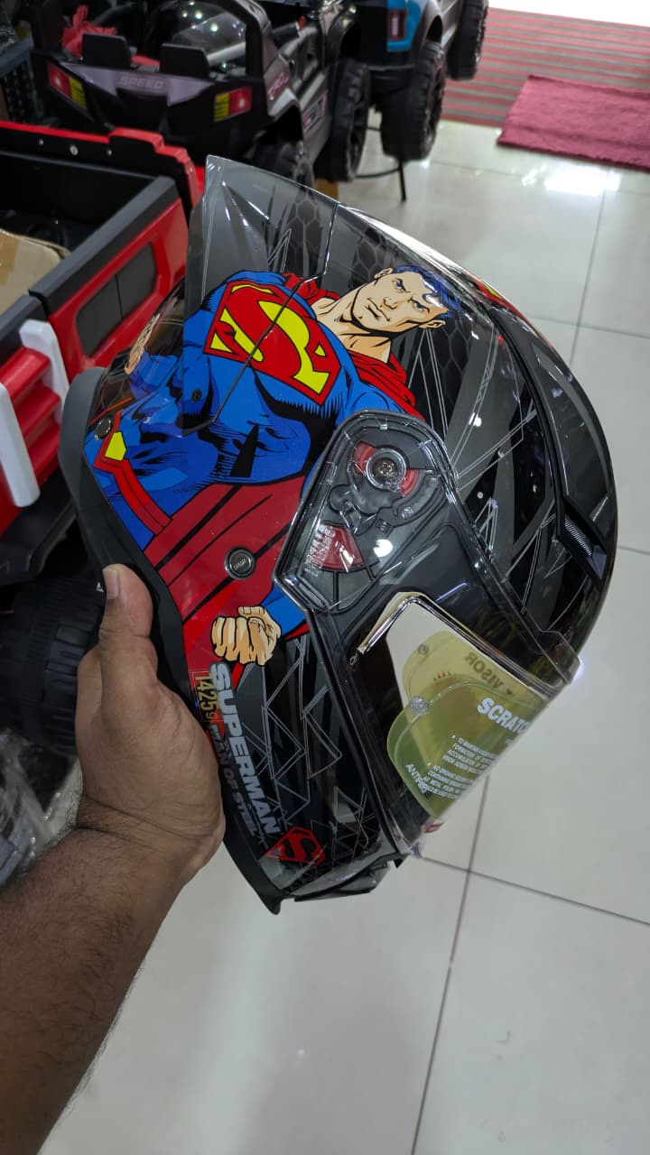 Studds Helios Superman Edition