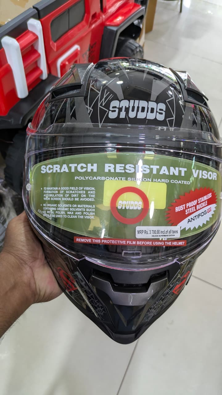 Studds Helios Superman Edition