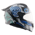 Vega Sonic dx Saw blue full face helmet
