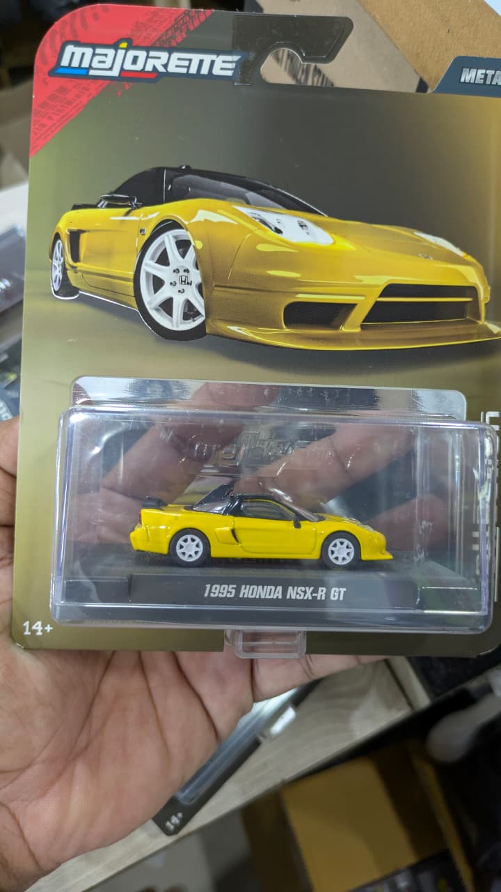 1995 Honda NSX R GT majorette premium Diecast model Yellow
