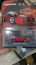 1985 CHEVROLET CAMARO RED MAJORETTE PREMIUM