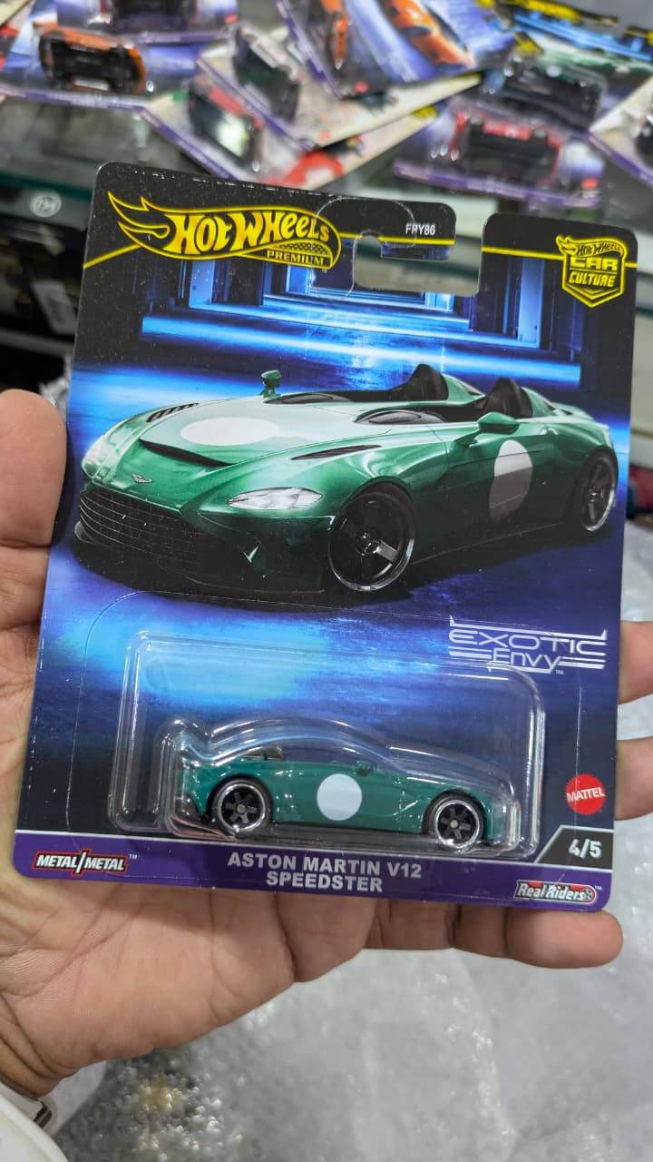 Hotwheels premium imported Aston Martin speedster