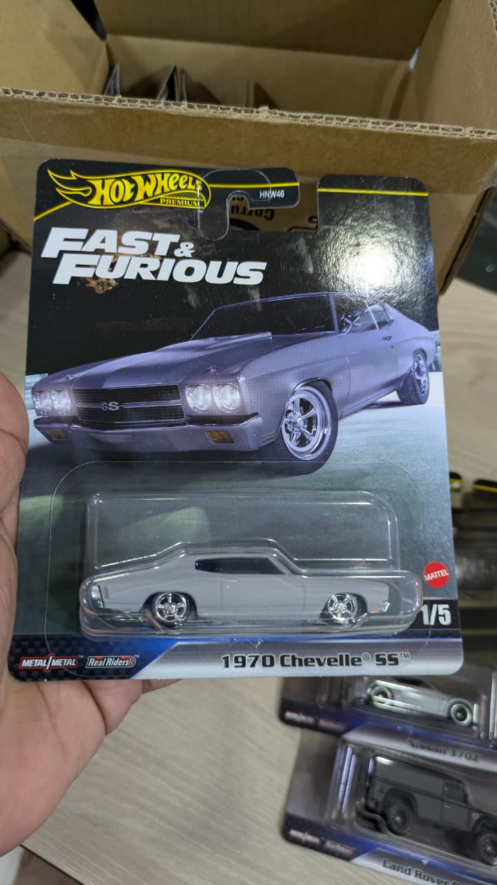 Hotwheels premium imported 1970 chevelle ss