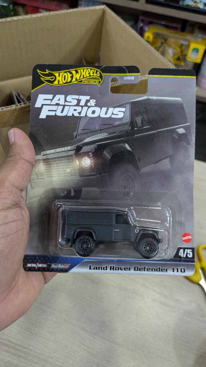 Hotwheels premium imported Land Rover defender