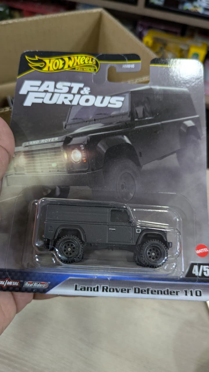 Hotwheels premium imported Land Rover defender