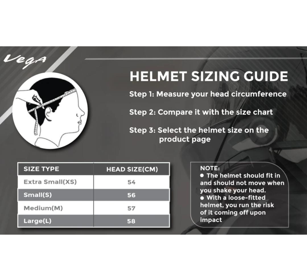 Vega sonic dx glossy black (with smoke visor )