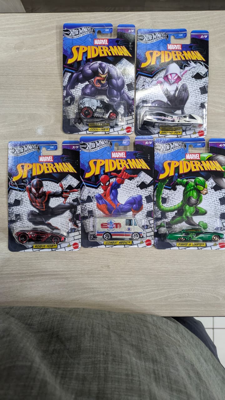 Hotwheels silver series Spider-Man mrp stocks