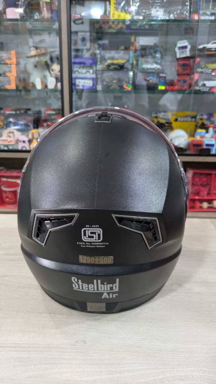 Steelbird sba7 flip up helmet(rough finish)