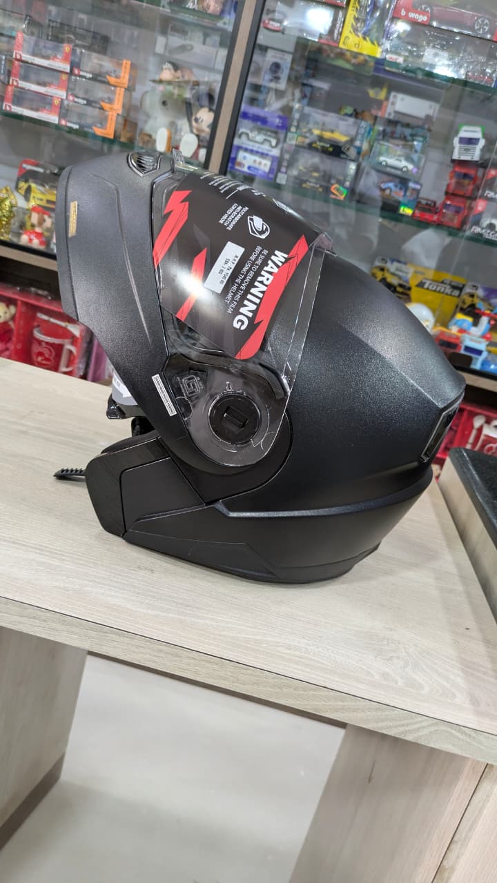 Steelbird sba7 flip up helmet(rough finish)