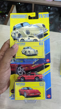 Matchbox Porsche 356A & Chevy corvette set
