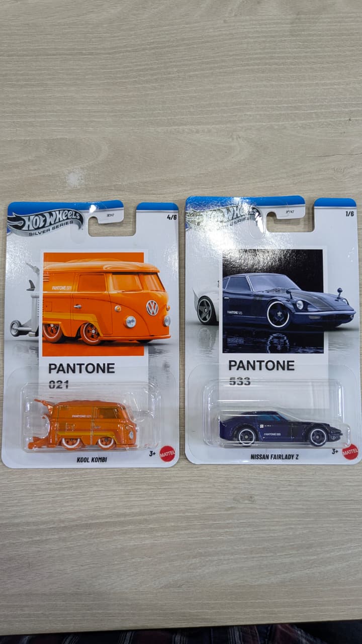 Hotwheels silver series Pantone combo
