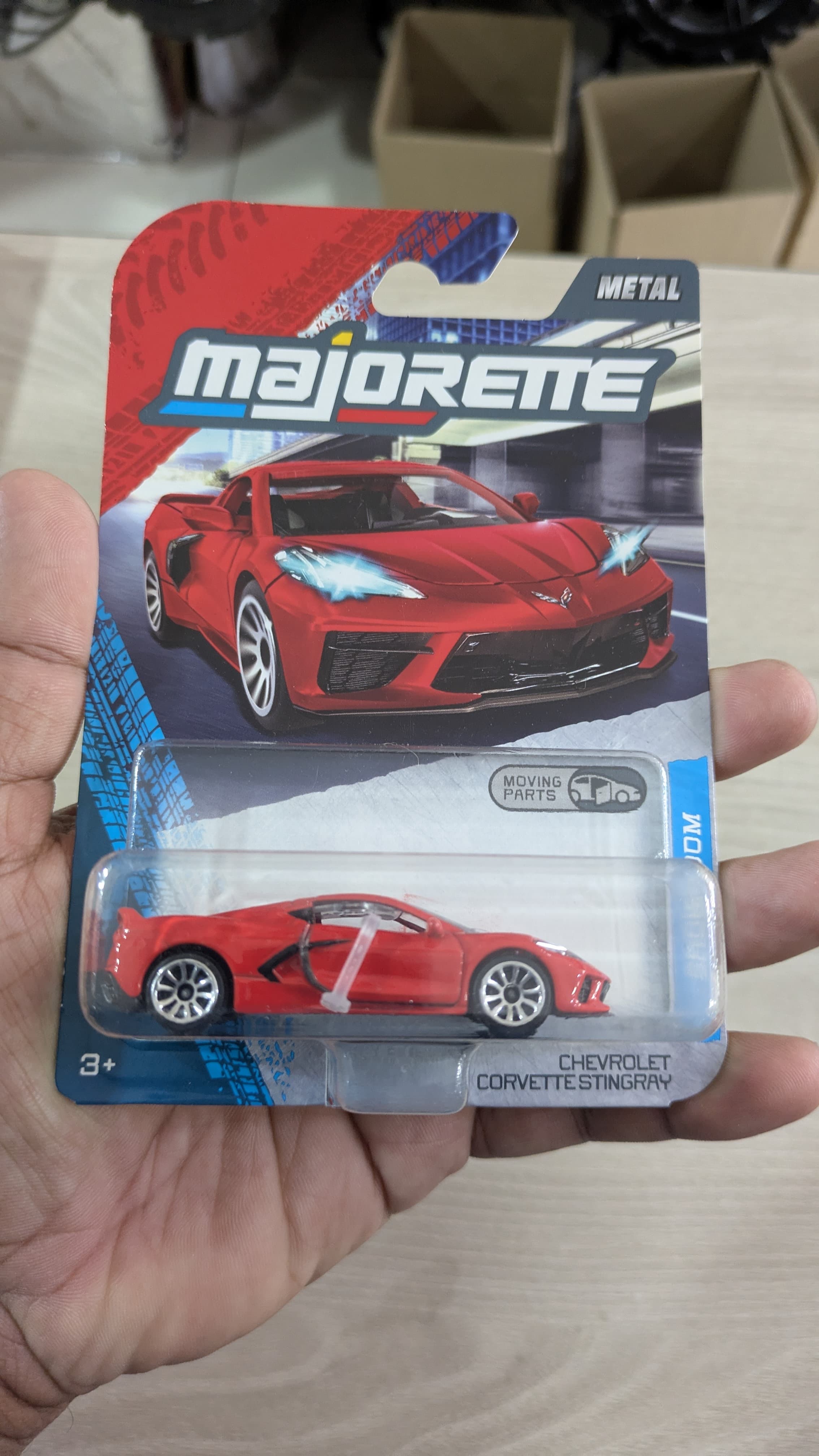 Majorette Chevrolet corvette stingray showroom series