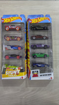 Hotwheels 5 pcs pack stunt tracks and hw motor show set