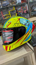 Steelbird sba20 stranger helmet)free extra smoke visor)