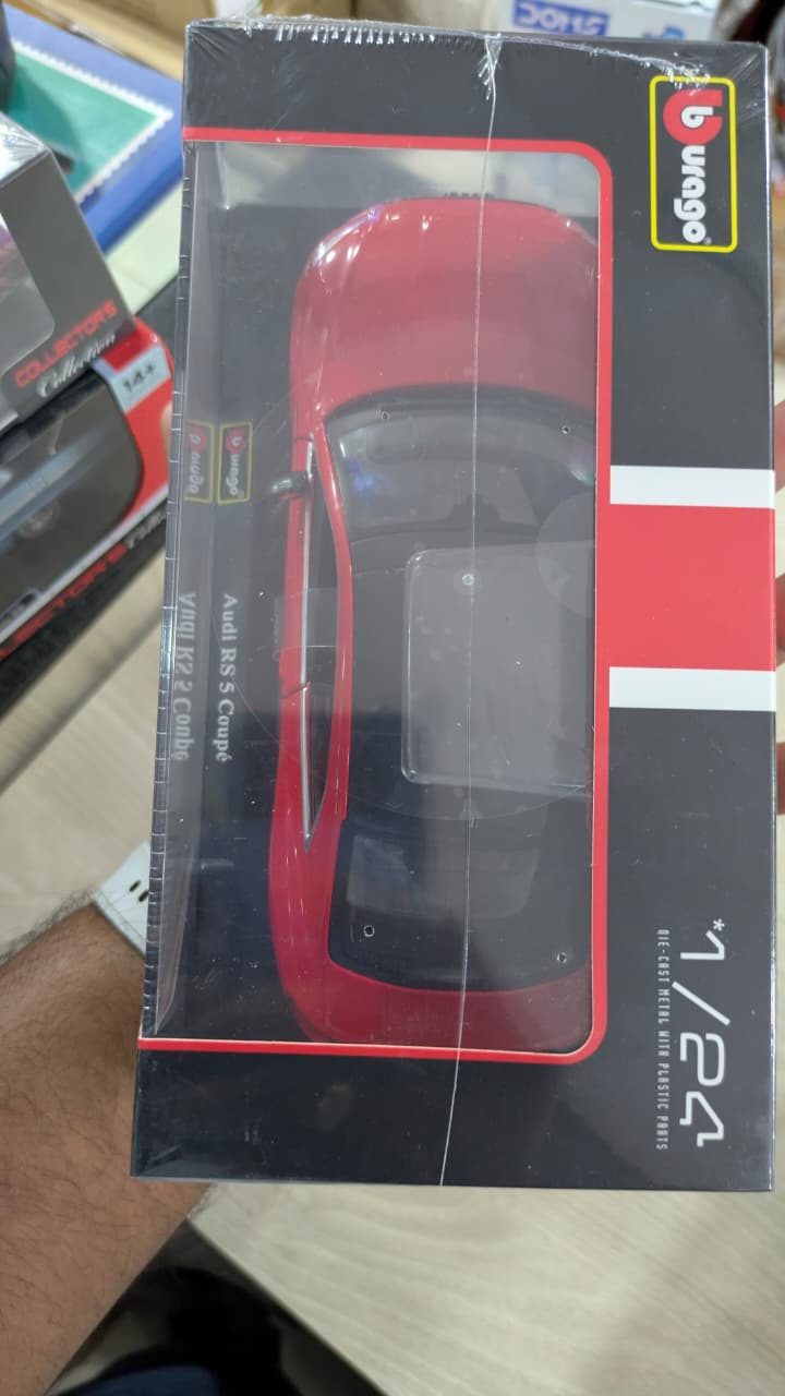 1:24 bburago Audi RS Coupe Diecast car (acrylic box packing)