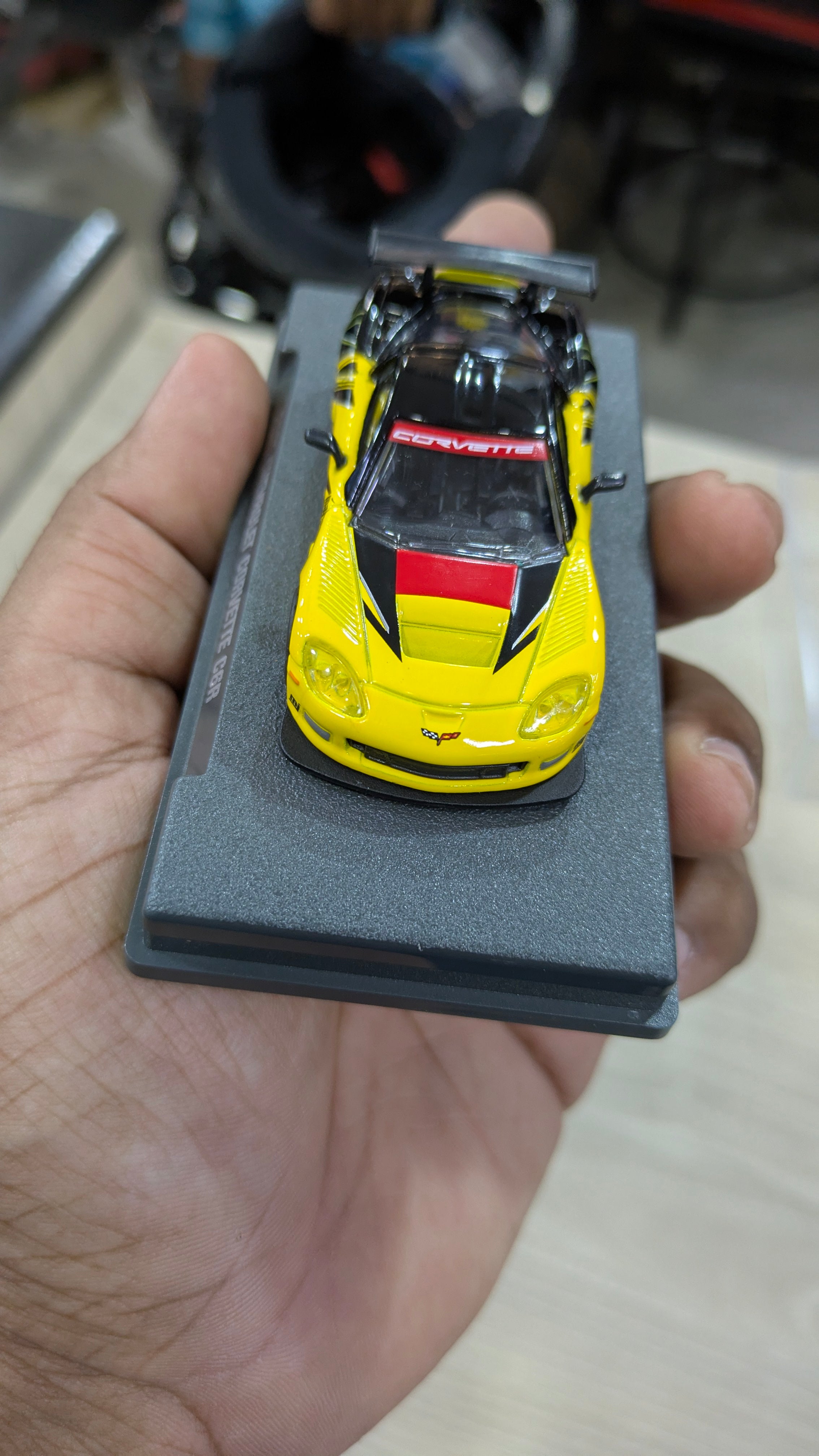 Majorette 2005 Chevrolet corvette C6R Diecast car