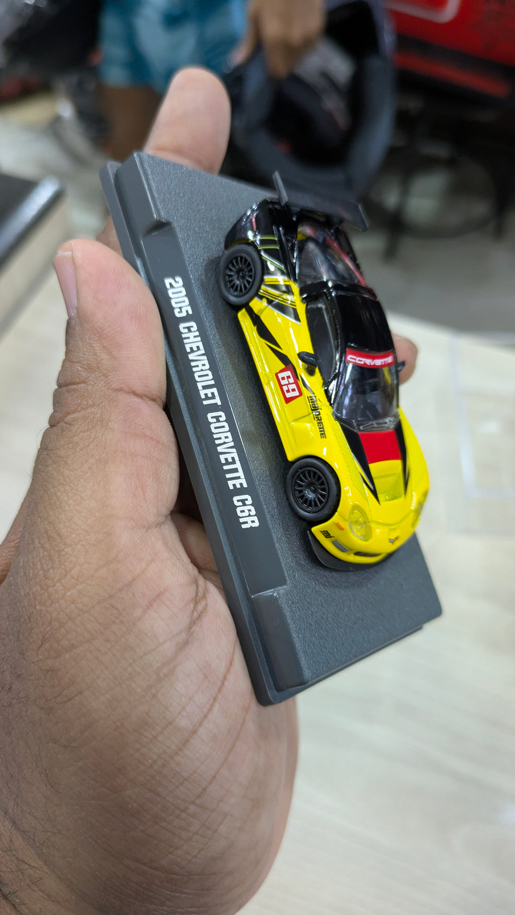 Majorette 2005 Chevrolet corvette C6R Diecast car