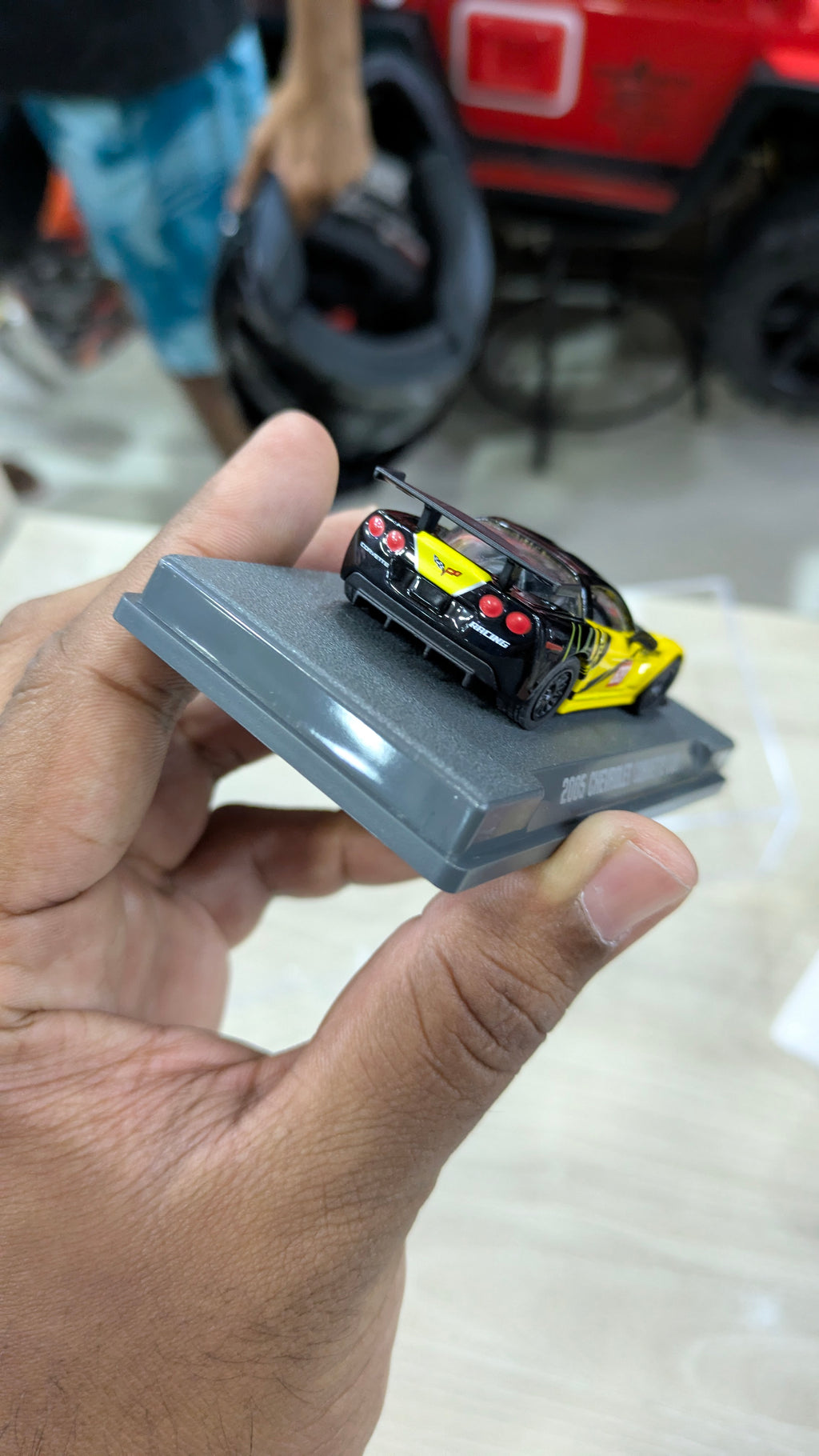 Majorette 2005 Chevrolet corvette C6R Diecast car